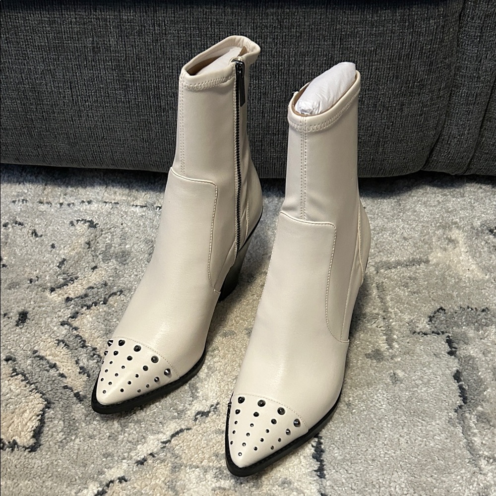 Michael Kors Toe Studded Ankle Boots